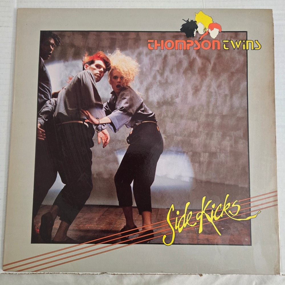 Vintage Thompson Twins Side Kicks 12 Inch Vinyl LP 1983 Arista AL 6607 Lies